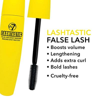 W7 Lashtastic False Liquid Lashes Mascara - Blackest Black - 15ml